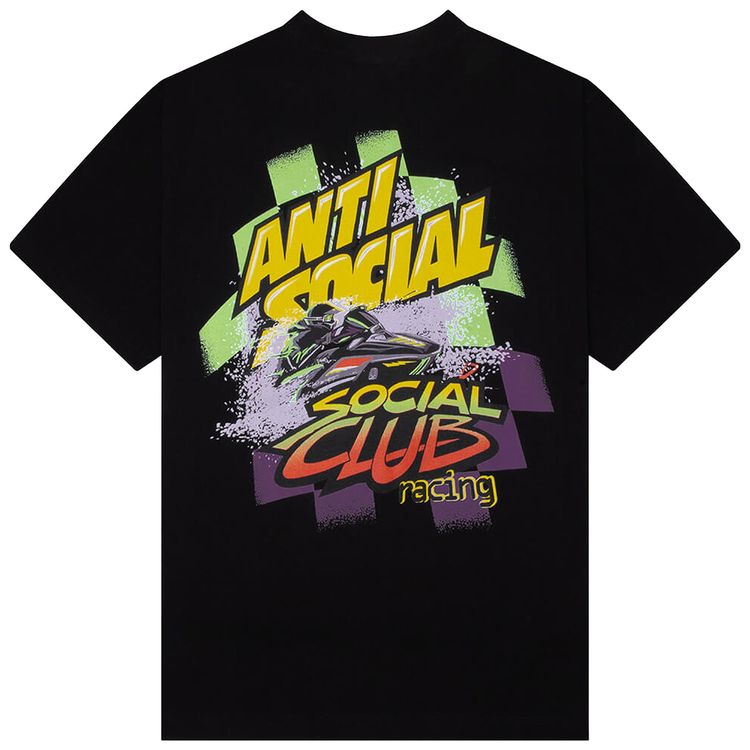 Anti Social Social Club Artic Snowmobile Tee Black