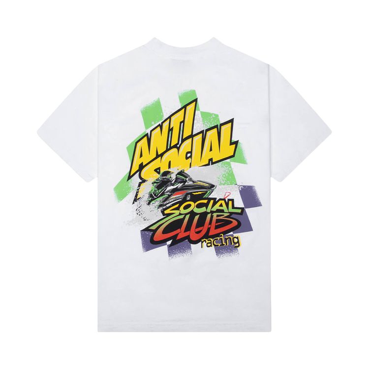 Anti Social Social Club Artic Snowmobile Tee White