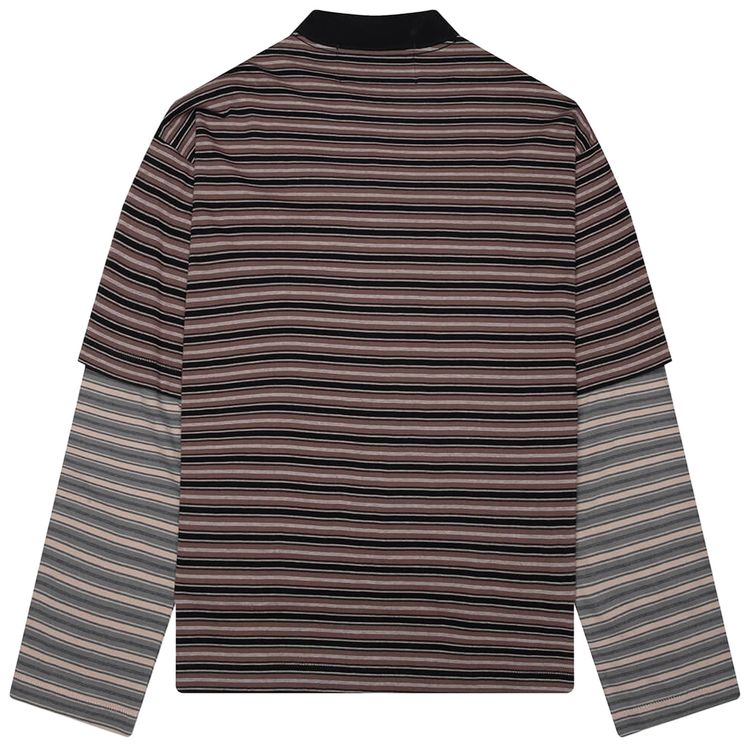 Jungles Skeleton Stripe Long Sleeve Tee Stripe