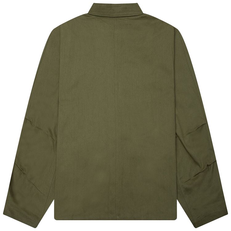 Jungles Pockets Boxy Jacket Green