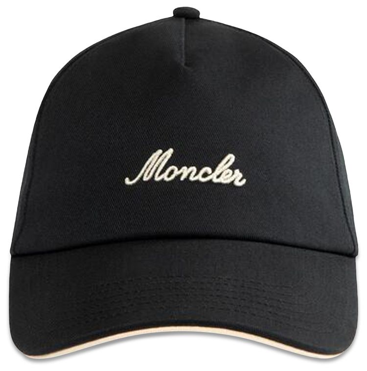 Moncler Baseball Cap Black
