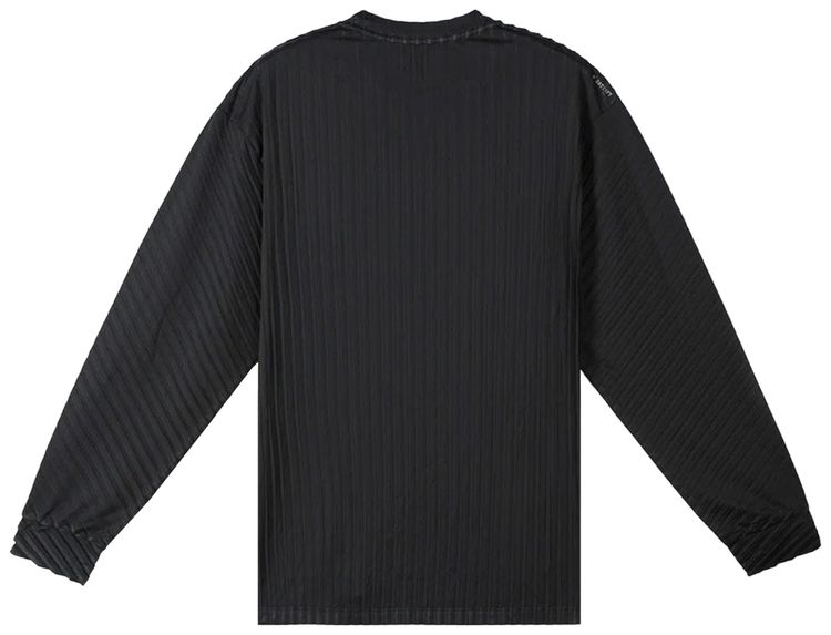 SATISFY Auralite Pleated Long Tee Black