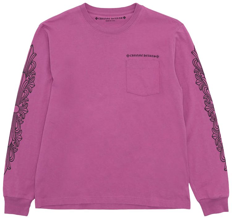 Chrome Hearts x Matty Boy Spider Long Sleeve Purple