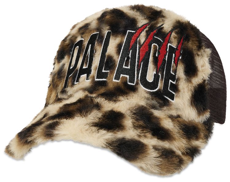 Palace Claw Furry Trucker Leopard