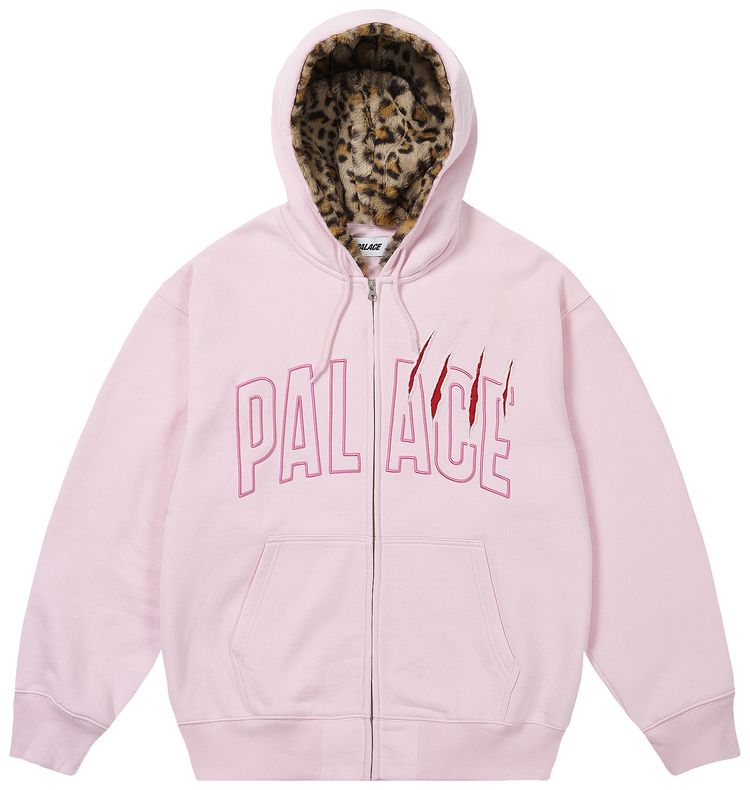 Palace Claw Zip Hood Lush Flush