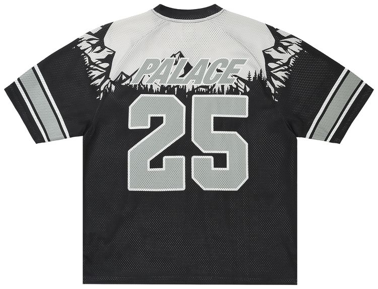 Palace Peaker Mesh Jersey Black