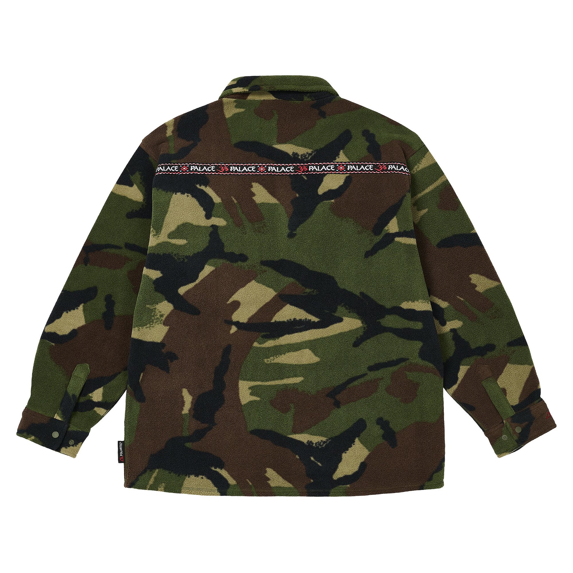Buy Palace Polartec Om Fleece Overshirt 'Woodland Camo