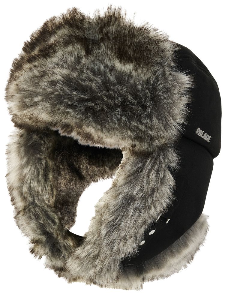 Palace Sherpa Faux Suede Trooper Black