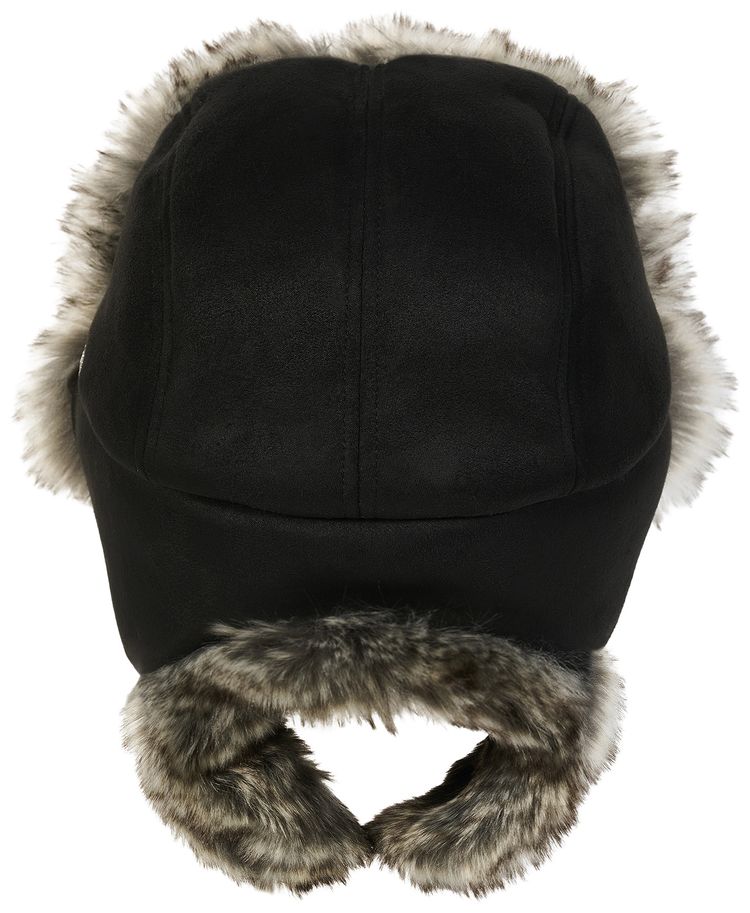 Palace Sherpa Faux Suede Trooper Black