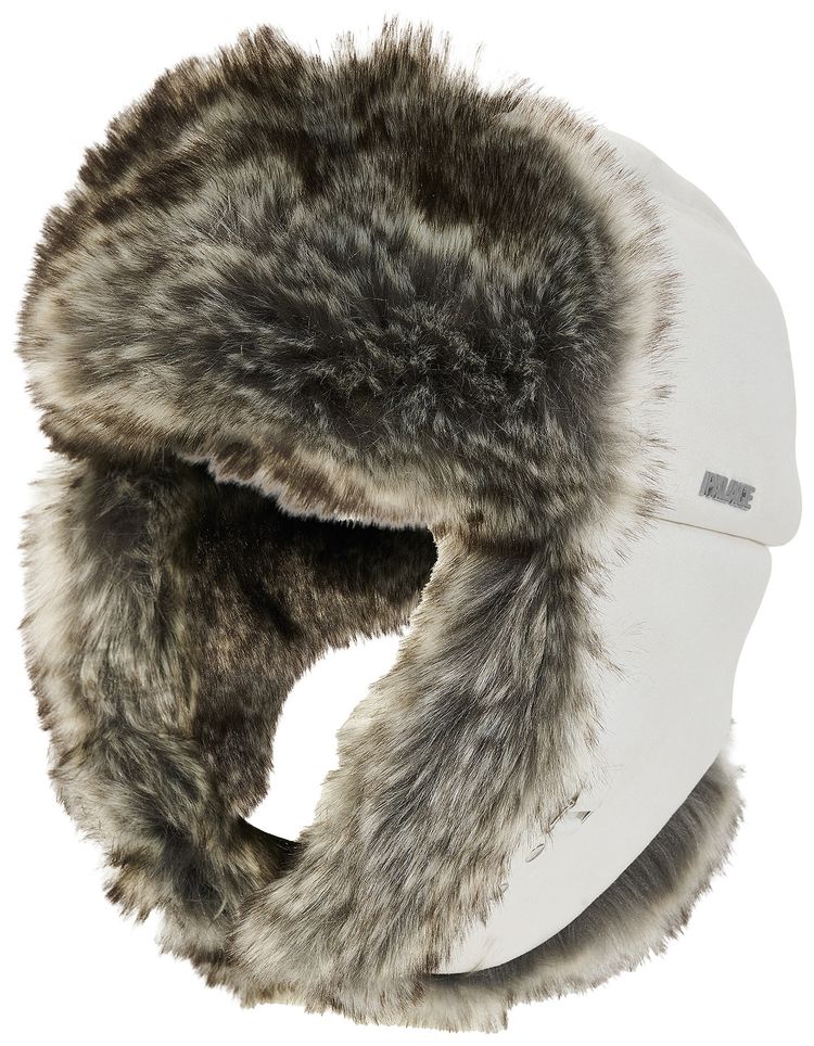 Palace Sherpa Faux Suede Trooper White