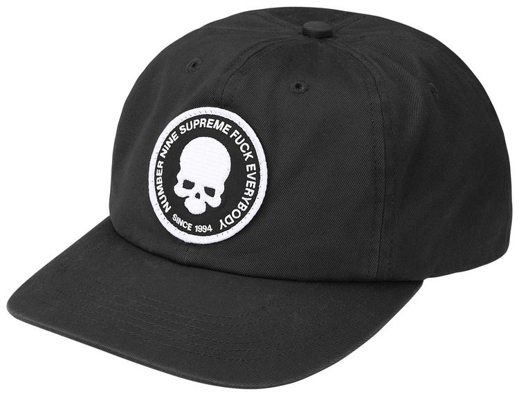 Supreme x Number NIne 6 Panel Black