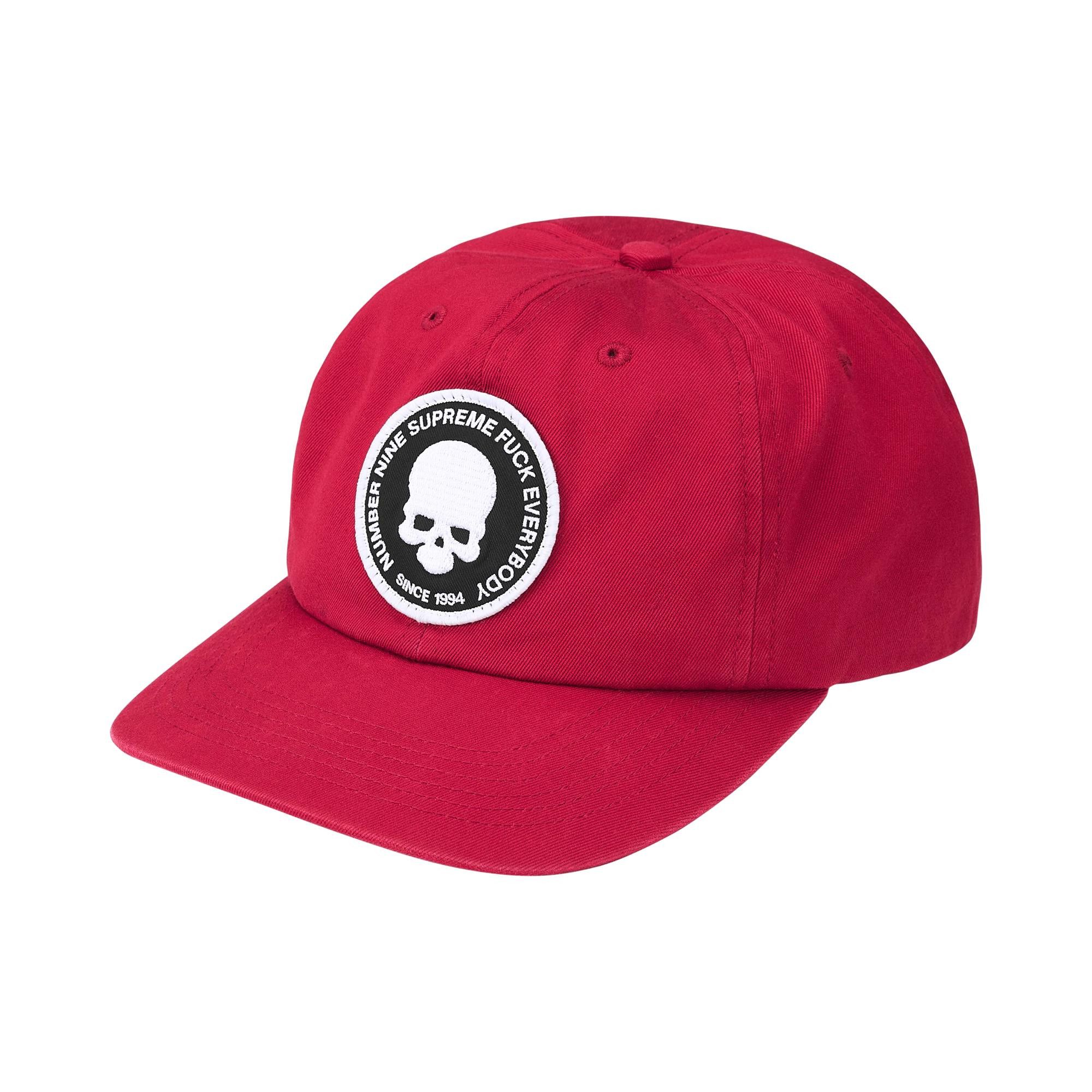 Buy Supreme x Number (N)Ine 6-Panel 'Red' - FW25H122 RED | GOAT