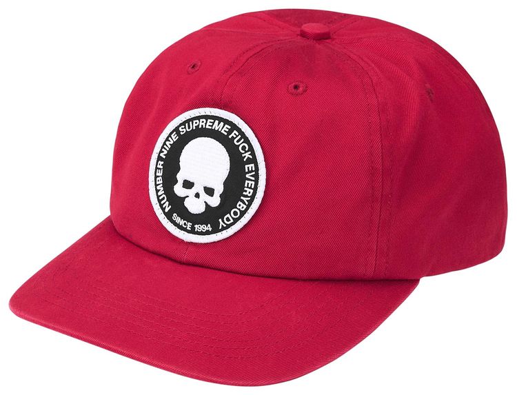 Supreme x Number NIne 6 Panel Red