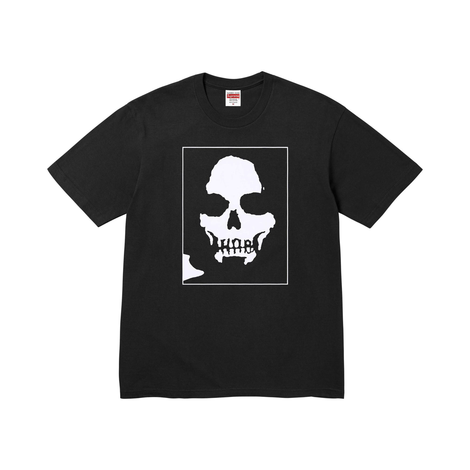 Buy Supreme x Number (N)Ine Manson Tee 'Black' - FW25T9 BLACK | GOAT