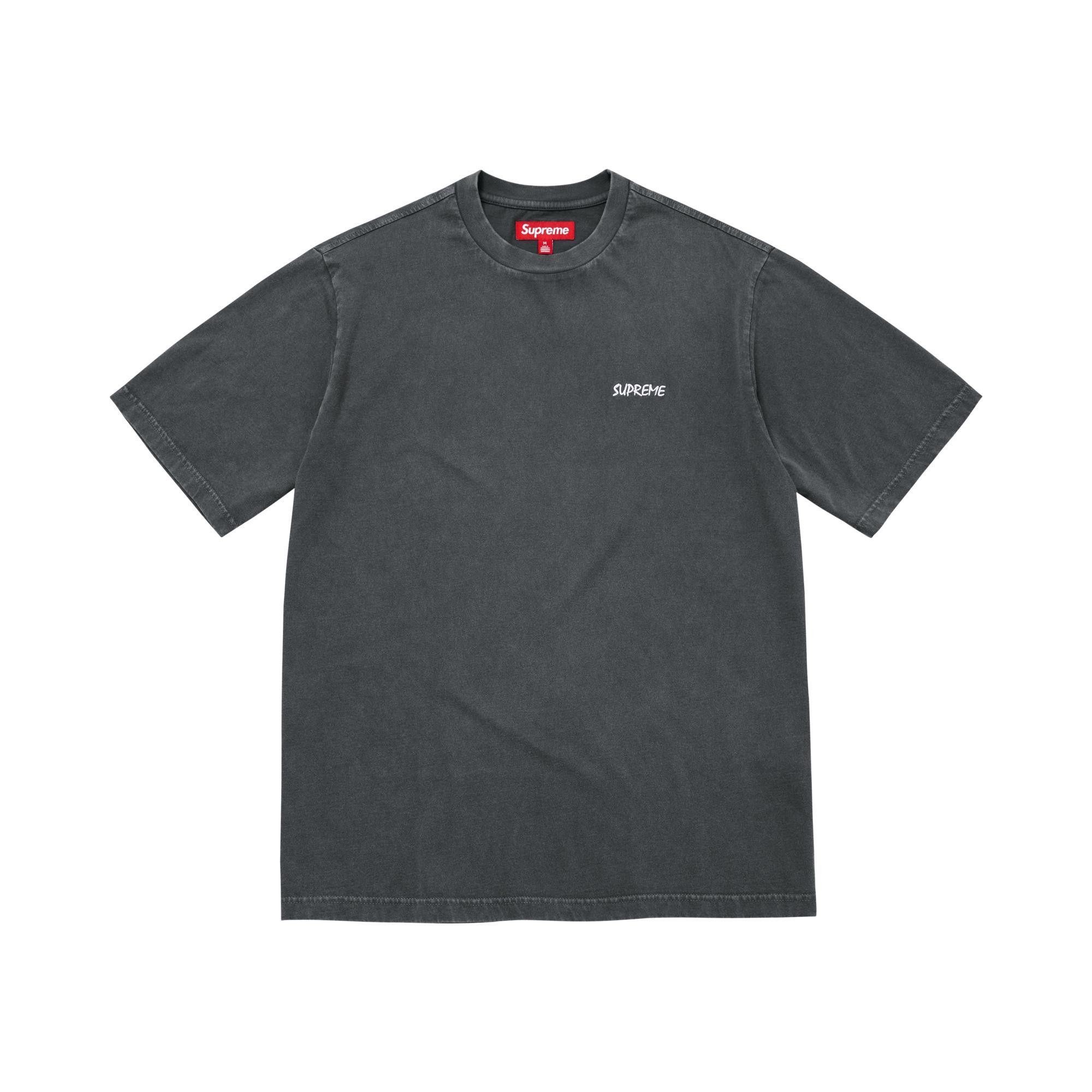 Buy Supreme Washed Short-Sleeve Top 'Black' - FW25KN56 BLACK | GOAT