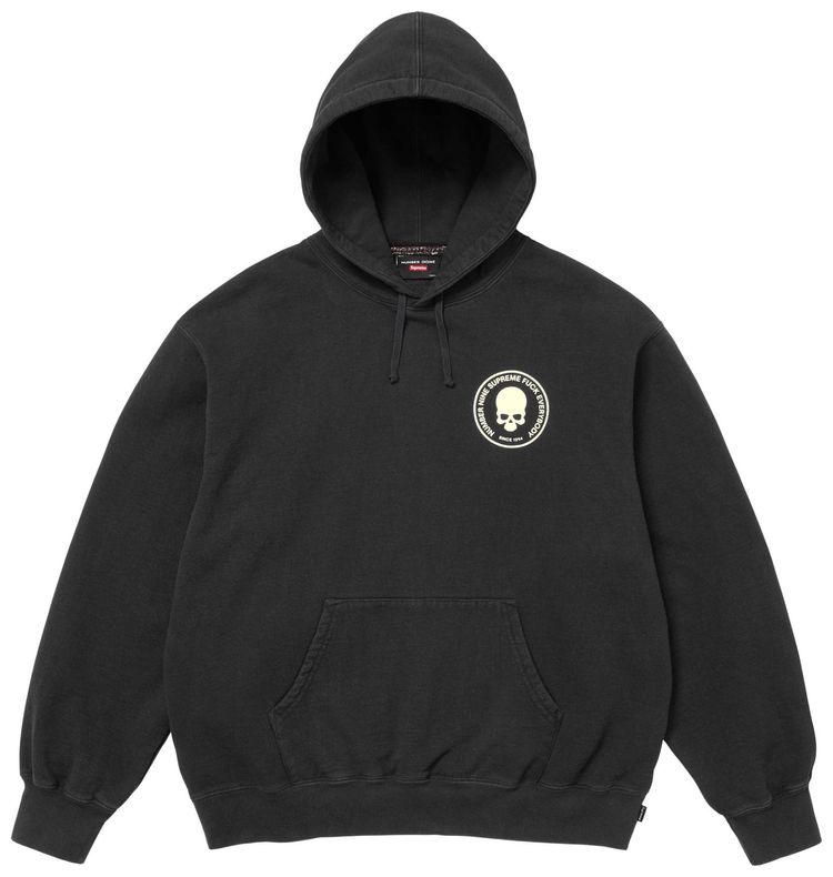 Supreme x Number NIne Hooded Sweatshirt Black