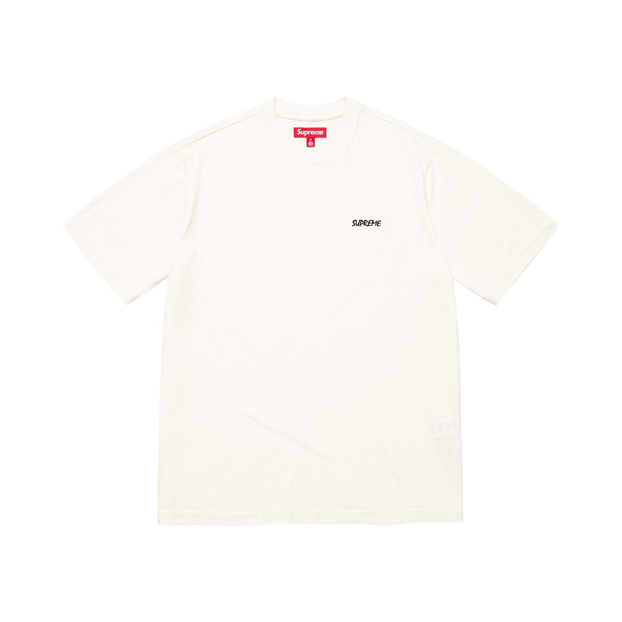 Buy Supreme Washed Short-Sleeve Top 'White' - FW25KN56 WHITE | GOAT