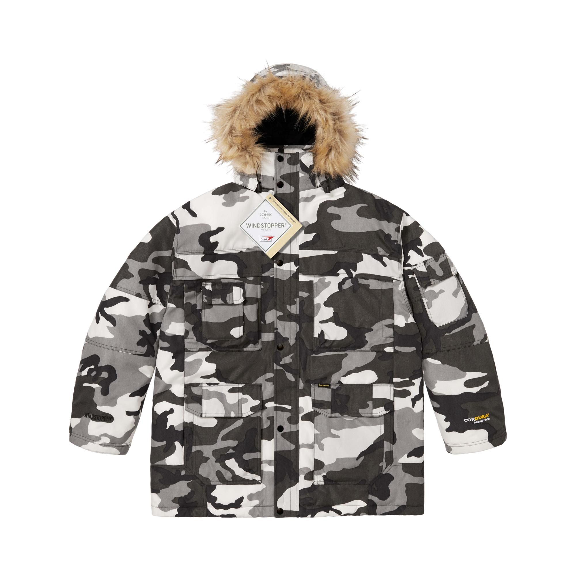Buy Supreme Cordura Snorkel Coat 'Snow Camo' - FW25J94 SNOW CAMO