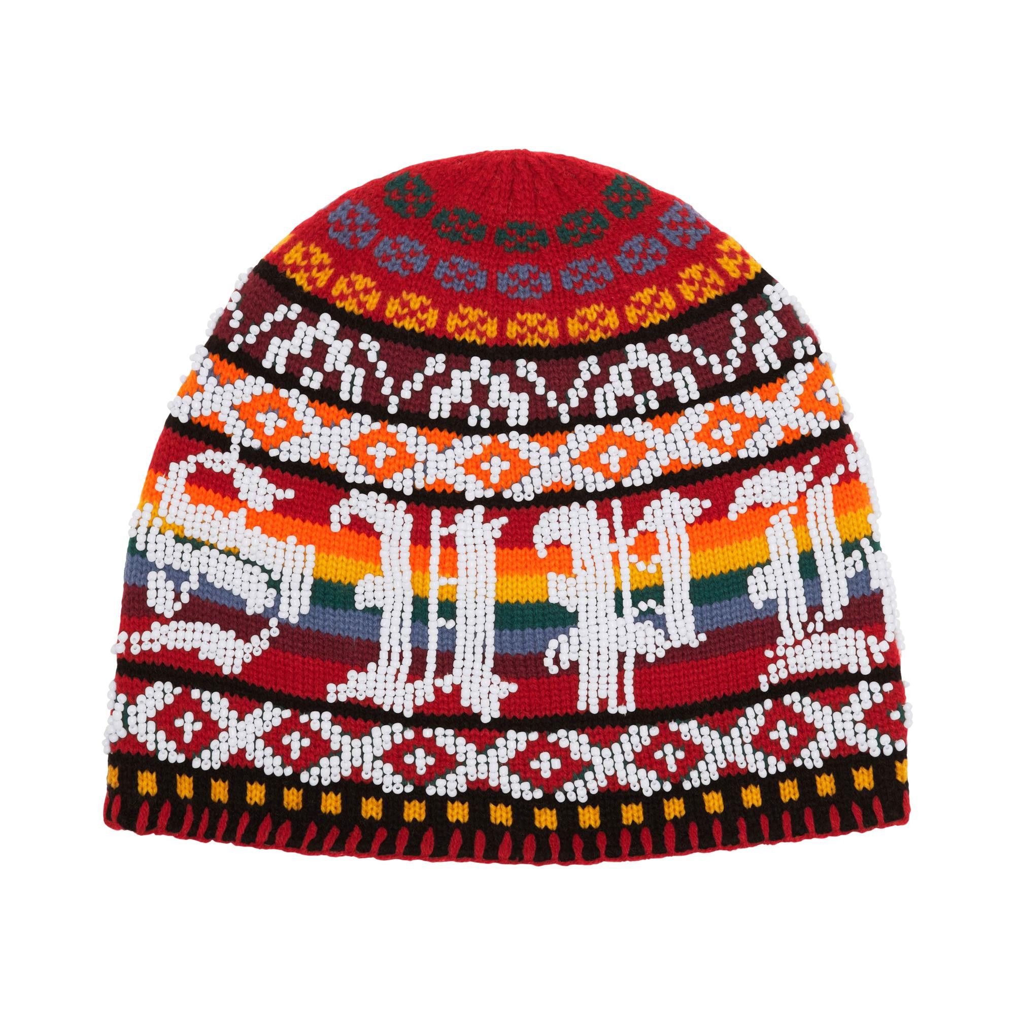 shury Labyrins Picture Beanie 5 マリア柄 Buy Supreme Beaded Beanie 'Red' - FW25BN33 RED | GOAT
