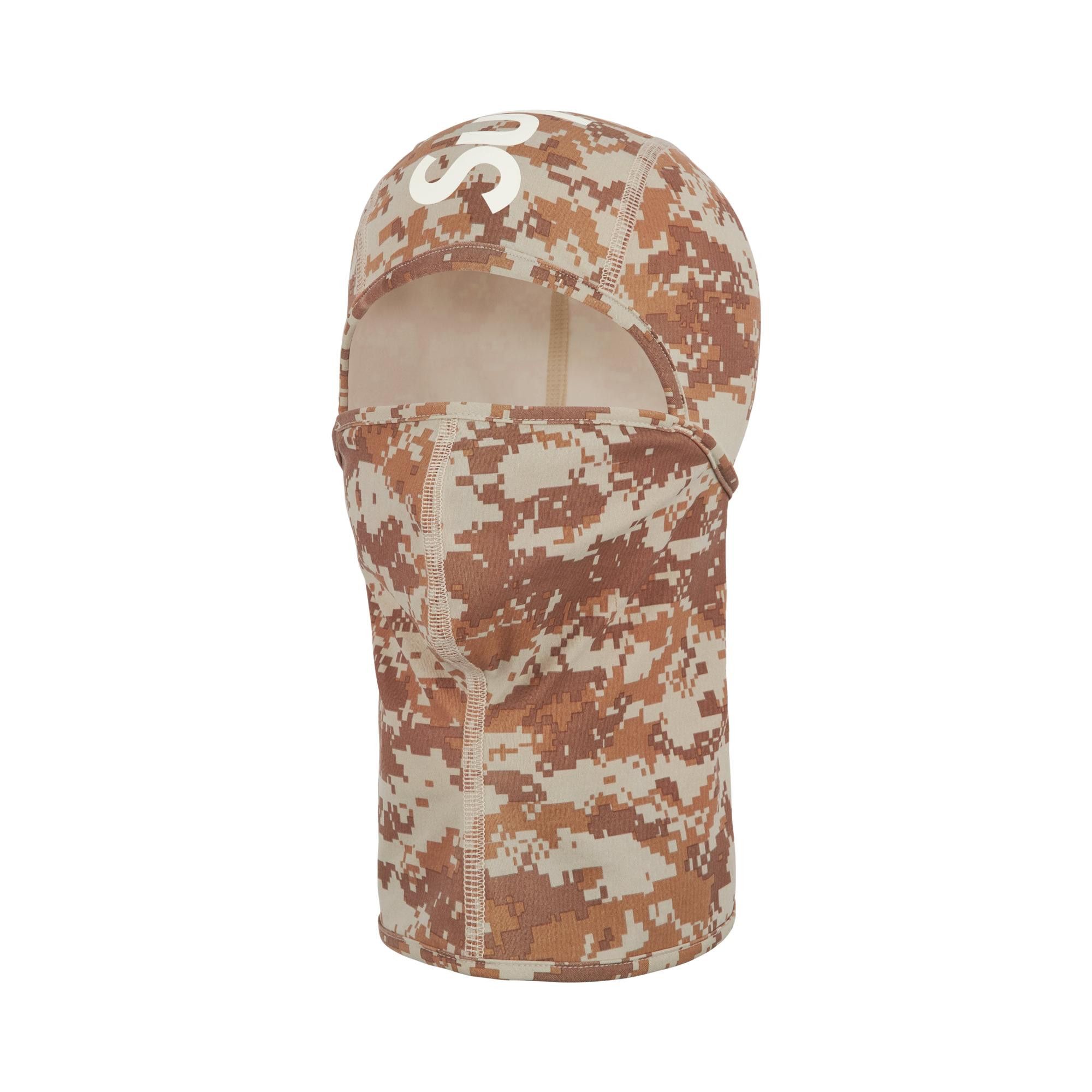 バイクウェア・装備 Supreme Heat Reactive Digi CamoBalaclava Supreme Heat Reactive Digi Camo Balaclava Brown - FW25 - US