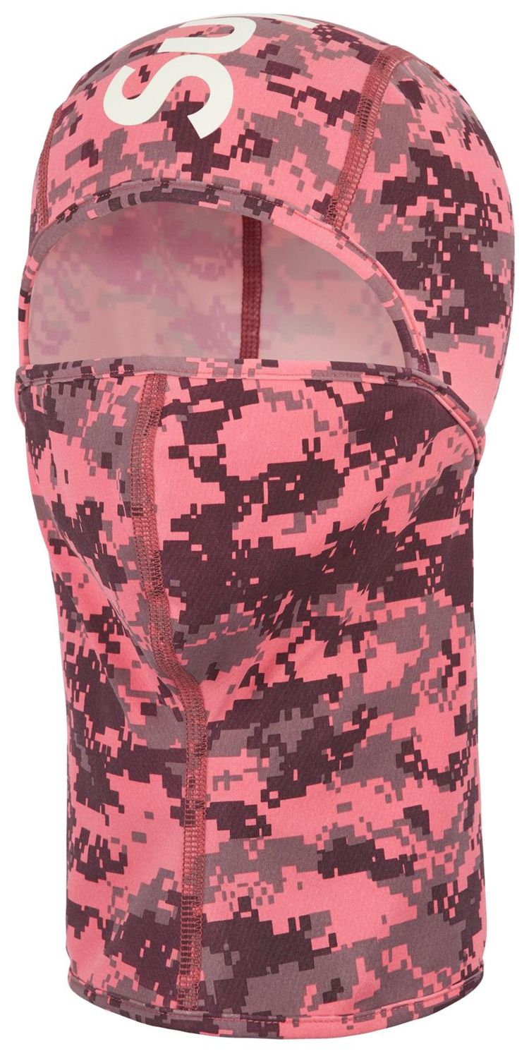 Supreme Heat Reactive Digi Camo Balaclava Pink