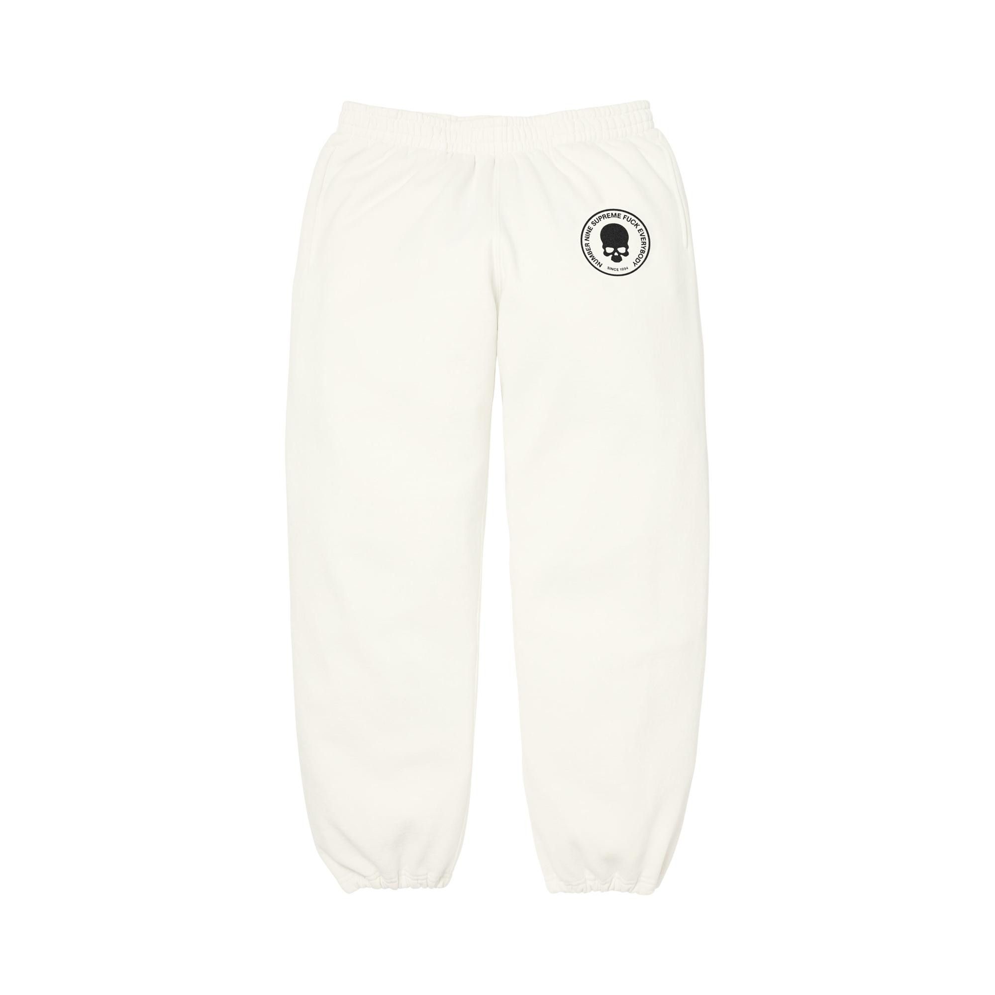 パンツ 2025FW Supreme Number (N) Swtpt Buy Supreme x Number (N)Ine Drawstring Sweatpant 'White' - FW25P54