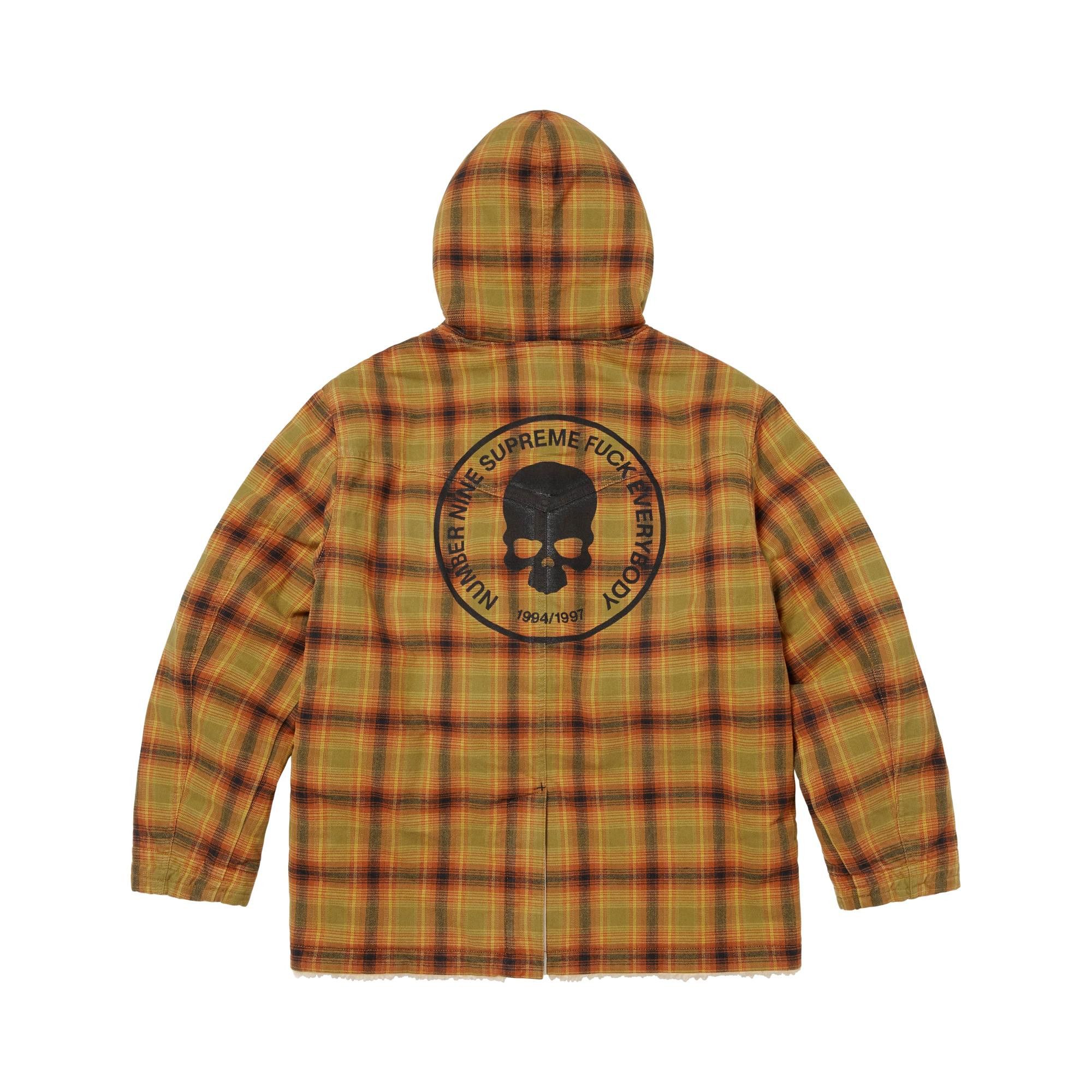 Buy Supreme x Number (N)Ine Faux Shearling Hooded Coat 'Plaid