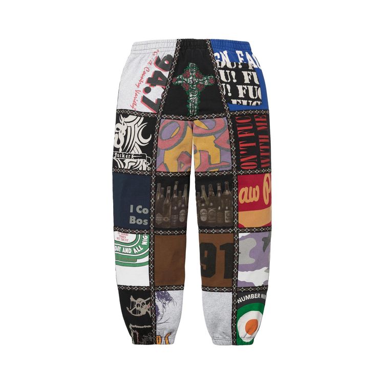 Buy Supreme x Number (N)Ine Patchwork Sweatpant 