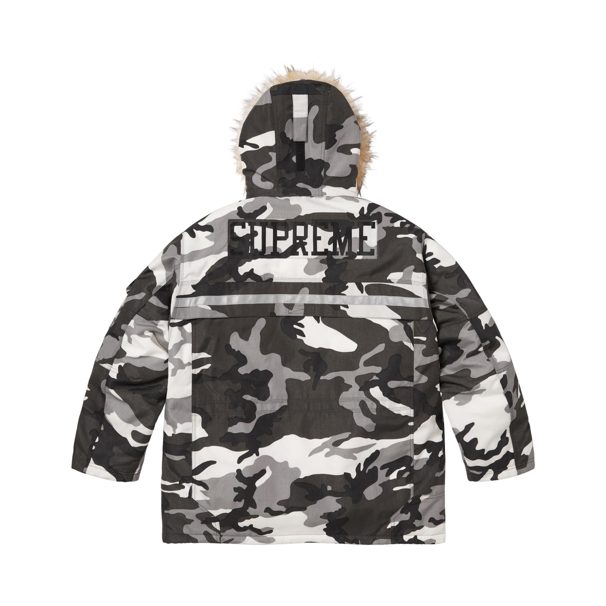 Buy Supreme Cordura Snorkel Coat 'Snow Camo' - FW25J94 SNOW CAMO