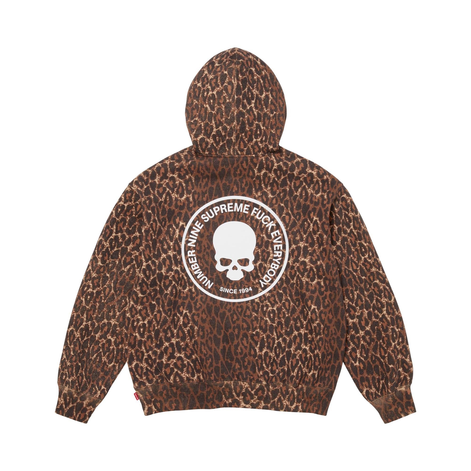 Supreme®/Number (N)ine® 6-Panel Leopard Supreme FW25 Number (N)ine 6 Panel Cap Hat Leopard Print One Size