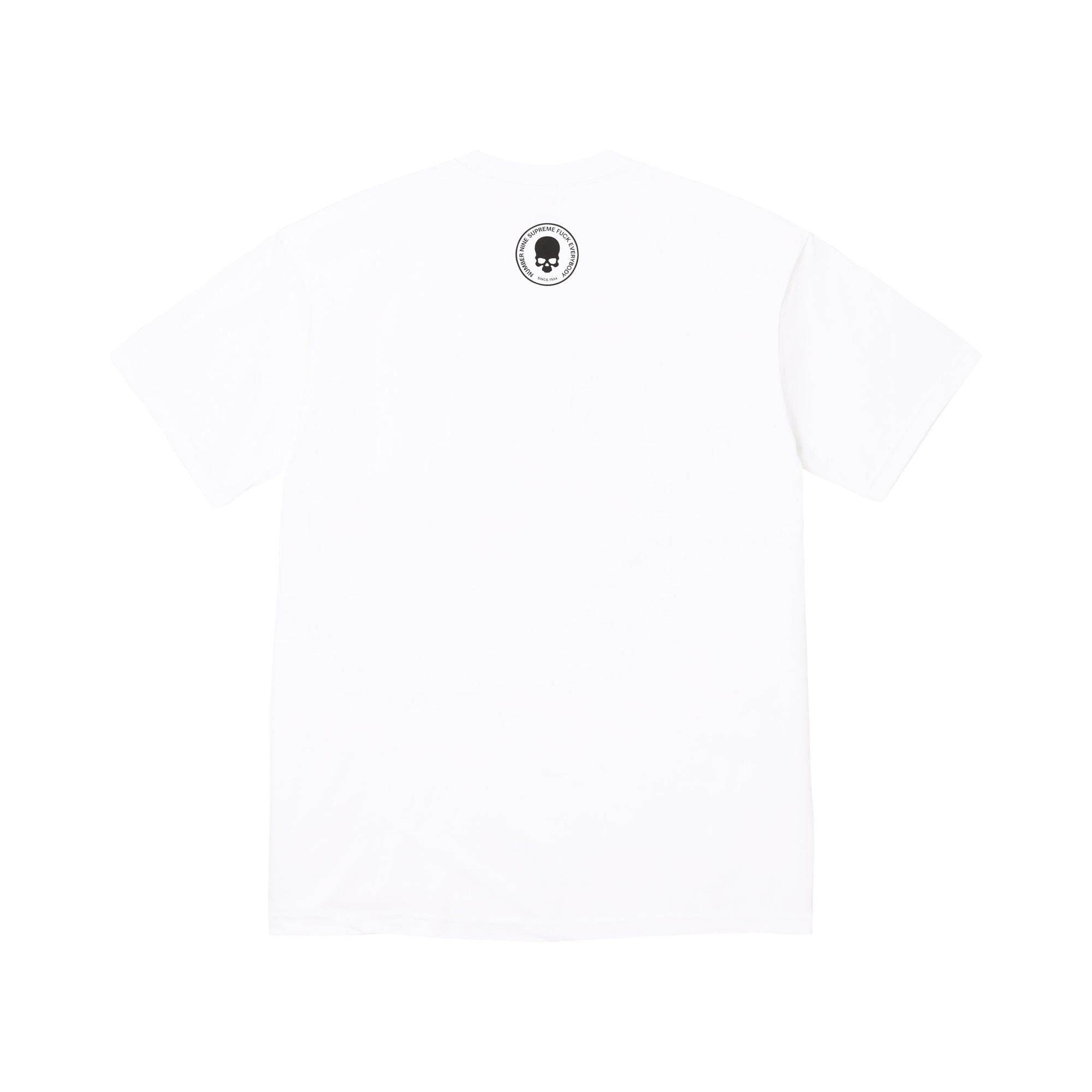 Supreme/Number (N)ine Shut Up Teeホワイト S Buy Supreme x Number (N)Ine Manson Tee 'White' - FW25T9 WHITE | GOAT