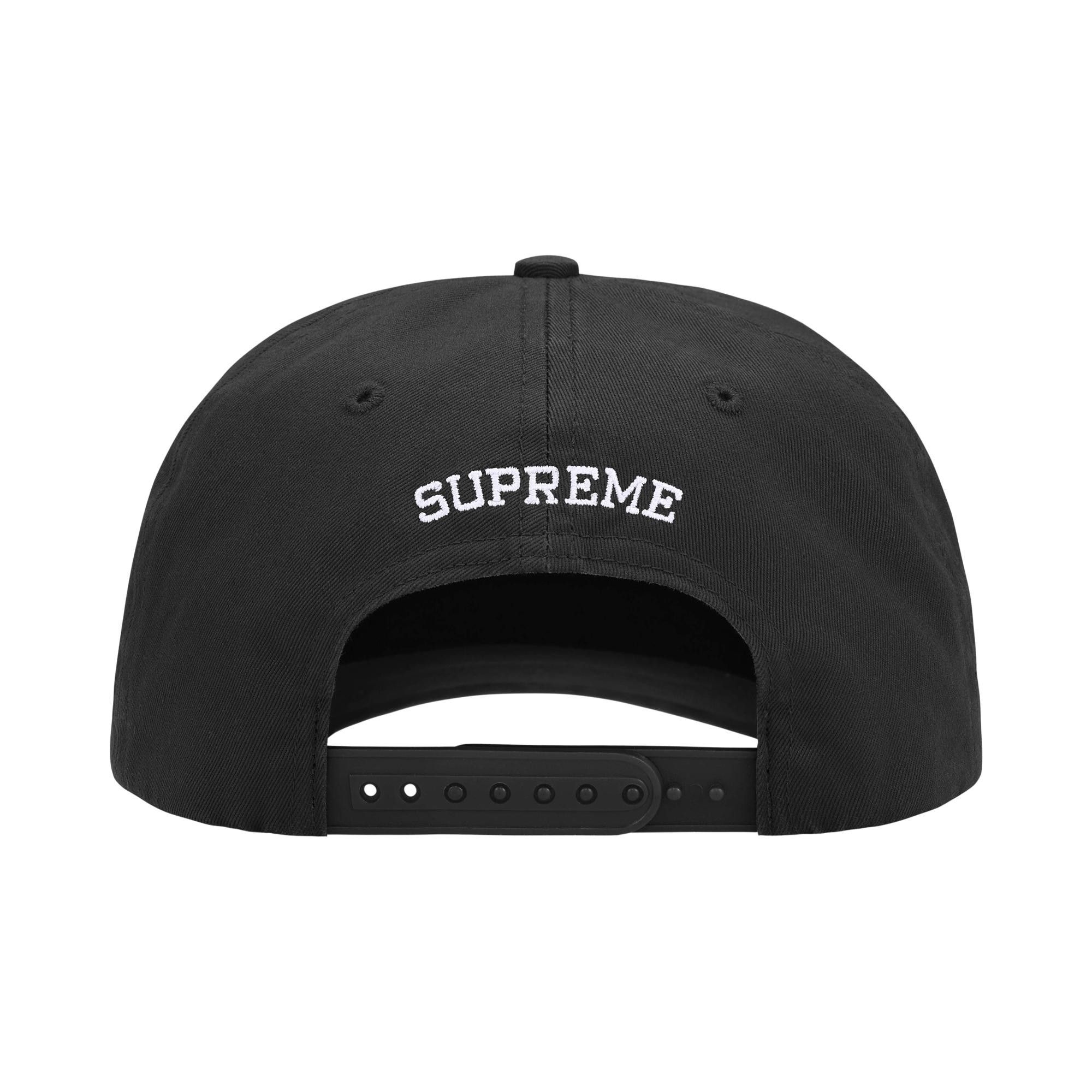 Buy Supreme x Number (N)Ine 6-Panel 'Black' - FW25H122 BLACK | GOAT