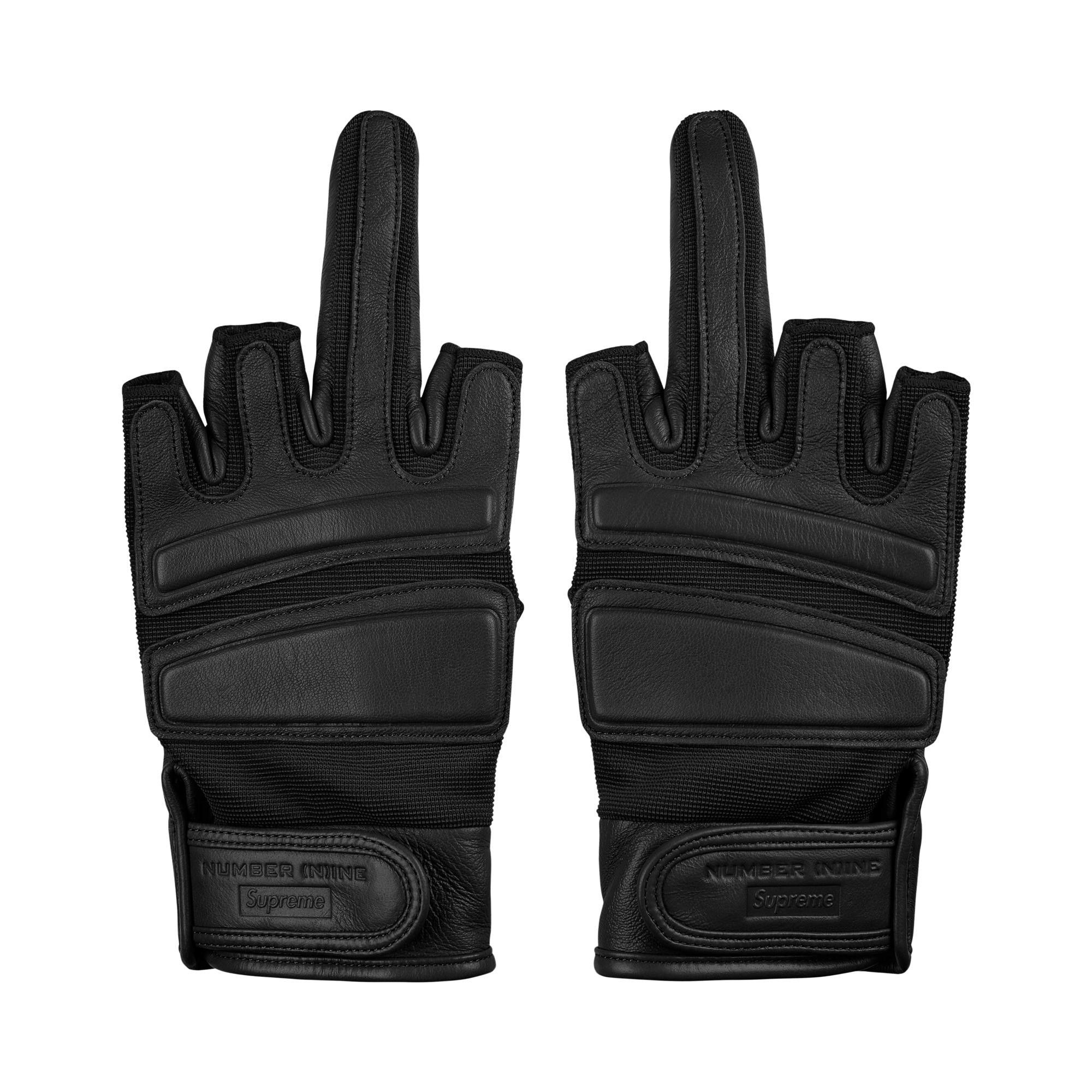 Buy Supreme x Number (N)Ine Leather Gloves 'Black' - FW25A57 BLACK