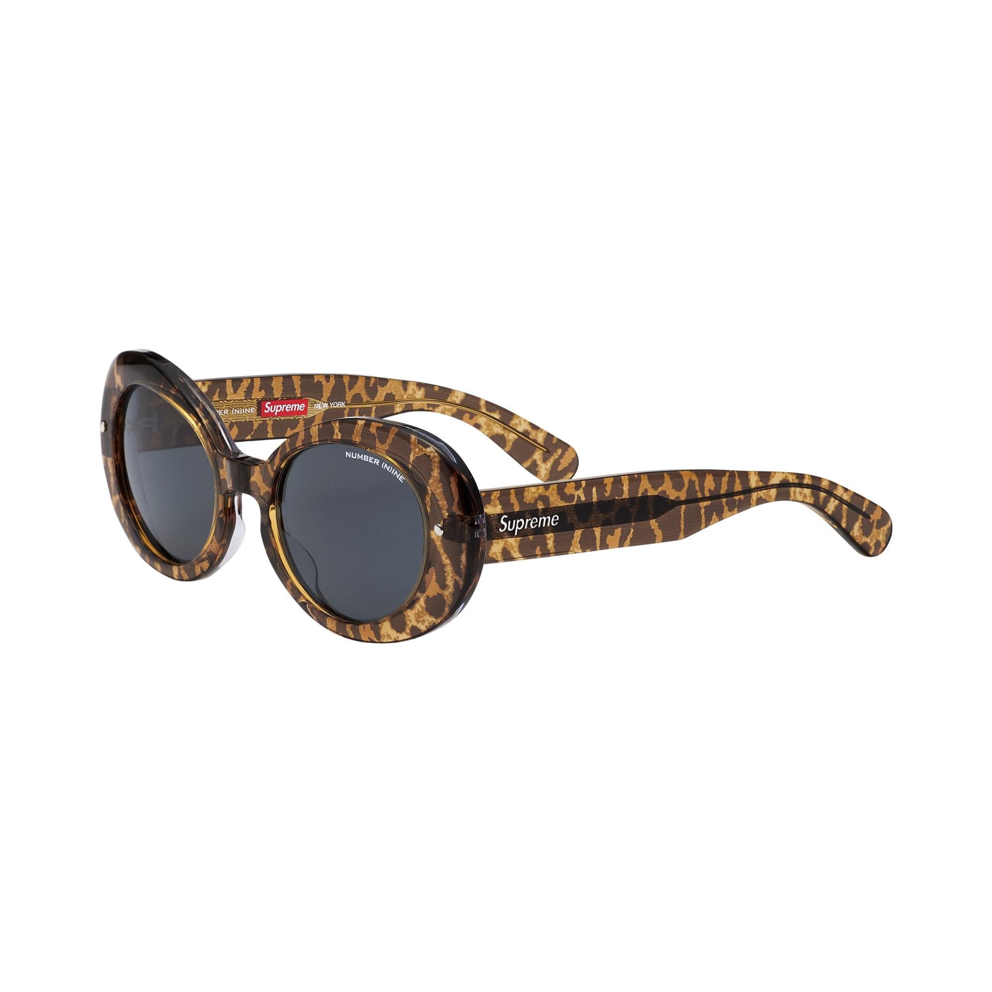 Buy Supreme x Number (N)Ine Sunglasses 'Leopard' - FW25G1 LEOPARD