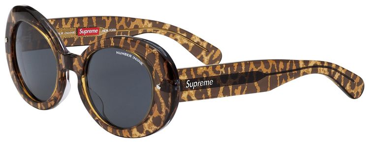 Supreme x Number NIne Sunglasses Leopard