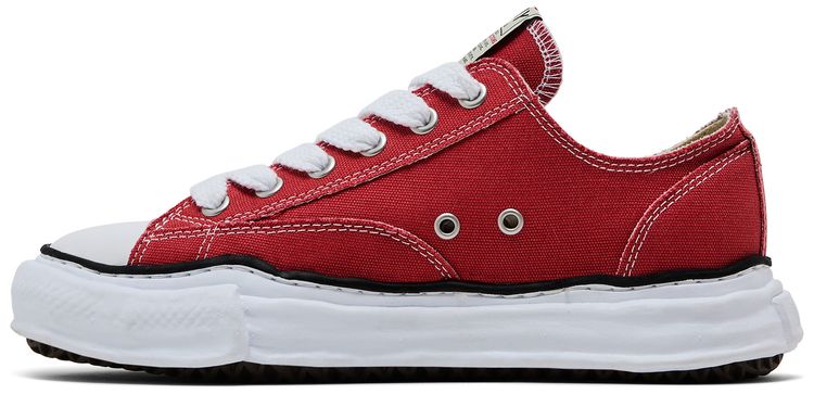 Maison Mihara Yasuhiro Peterson OG Sole Canvas Low Red