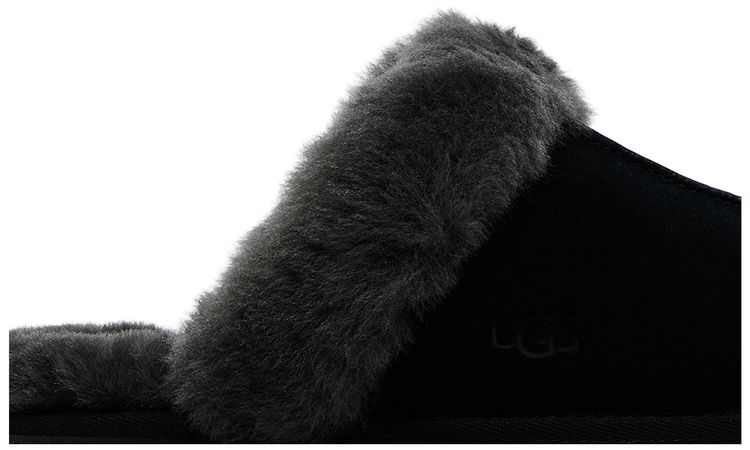 UGG Wmns Scuffette II Black Grey