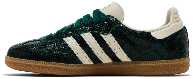 adidas Wmns Samba OG Snakeskin Pack   Collegiate Green