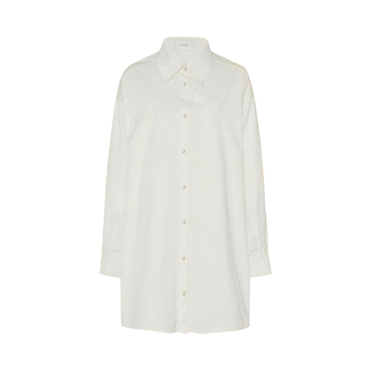The Row Luka Shirt White