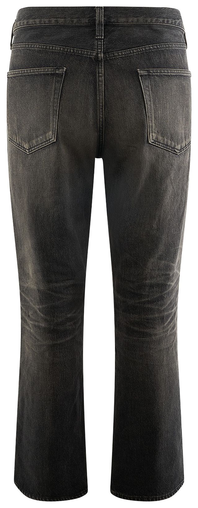 Fear of God Straight 5 Pocket Jean Worn Black