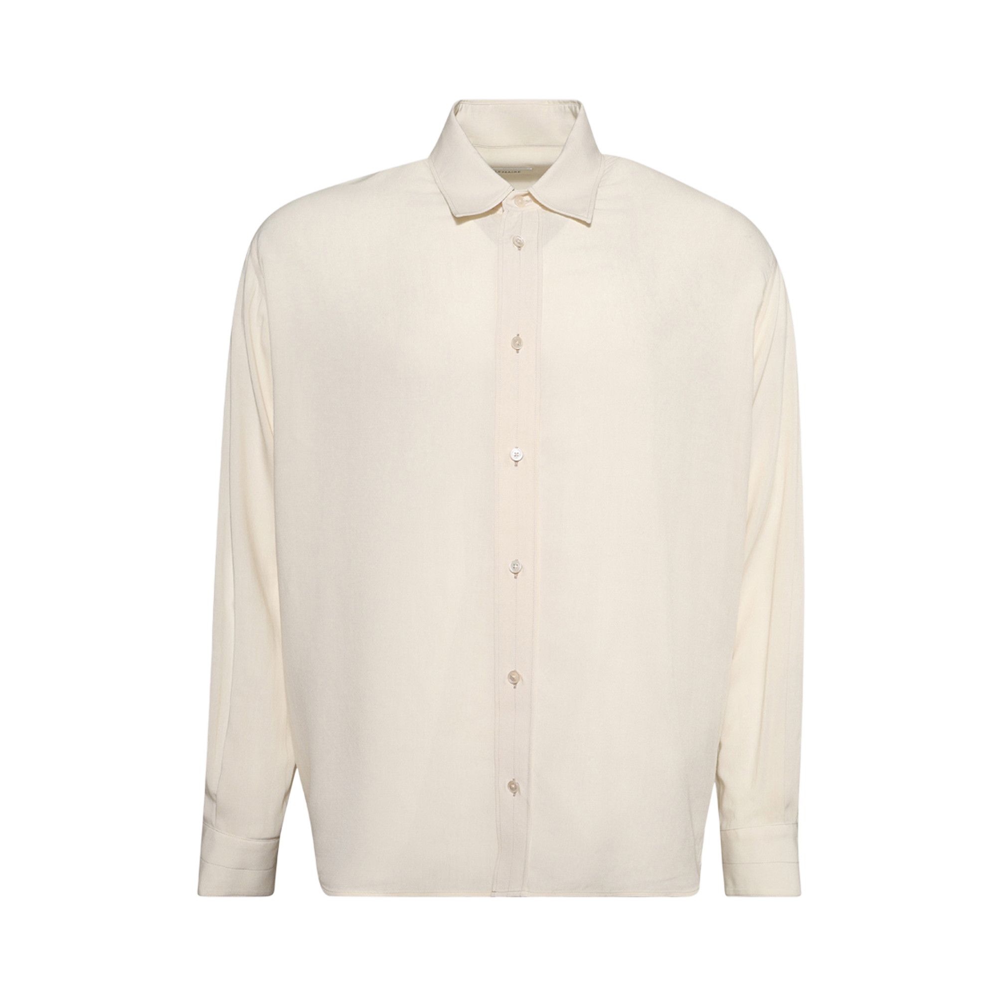 Buy Lemaire Relaxed Shirt 'Light Cream' - SH1206 LF1286 WH04 | GOAT