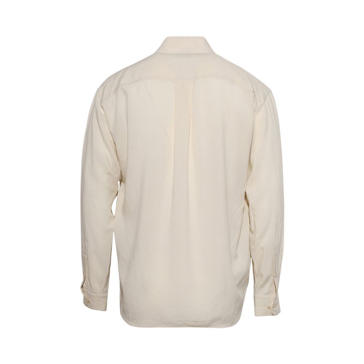 Lemaire Relaxed Shirt Light Cream