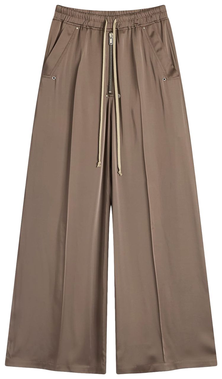 Rick Owens Wide Bela Woven Pants Dust