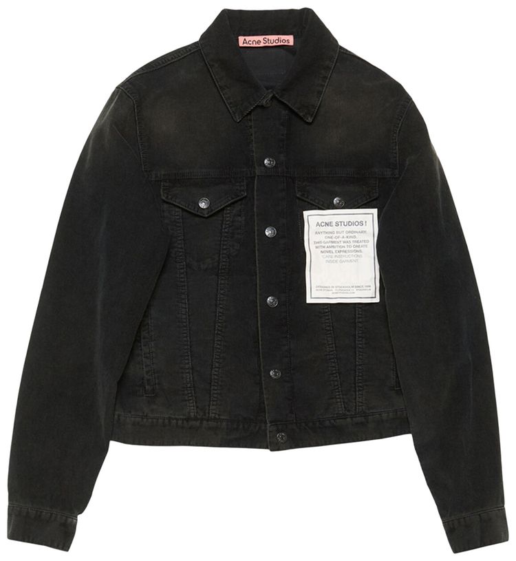 Acne Studios Denim Jacket Black