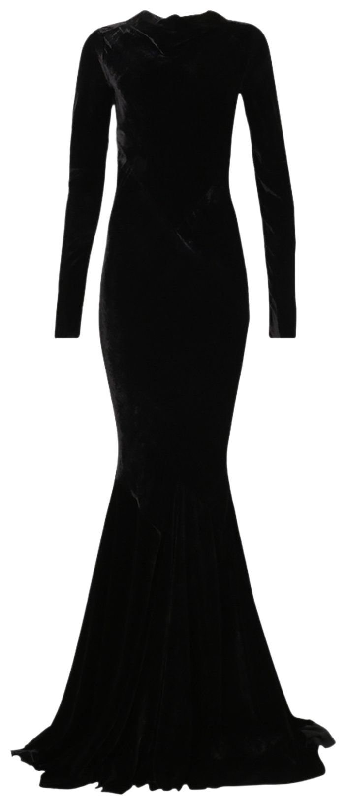 Rick Owens Glenda Gown Black