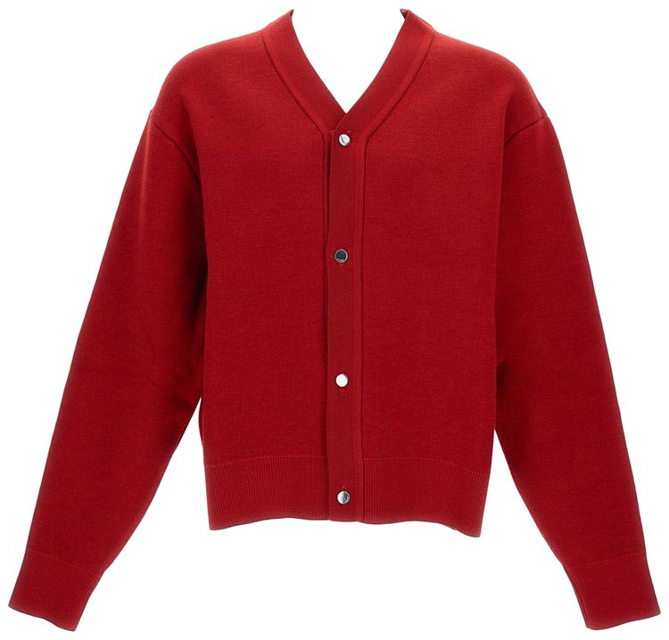 Jacquemus Le Cardigan Doppio MulticolorRed