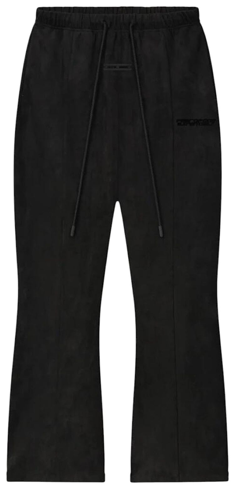 Fear of God Essentials Suede Fleece Flare Pants Vintage Black