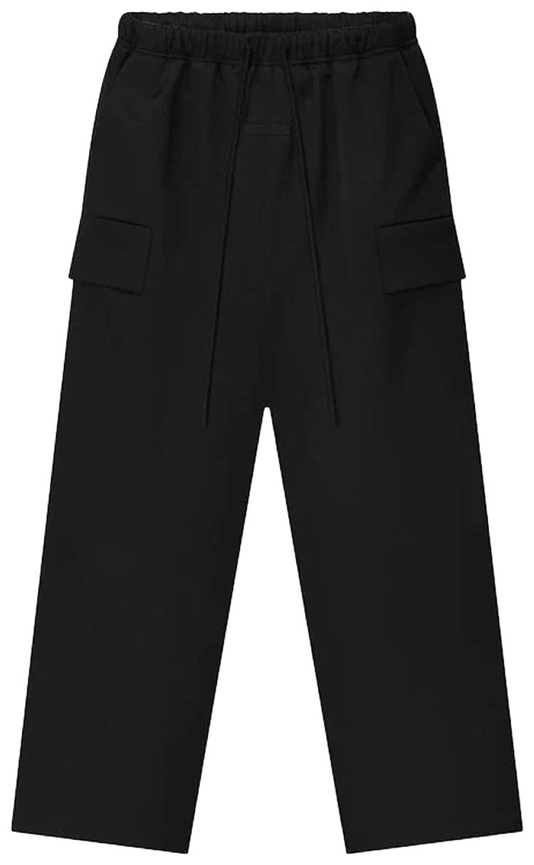 Fear of God Essentials Bonded Satin Field Pants Vintage Black