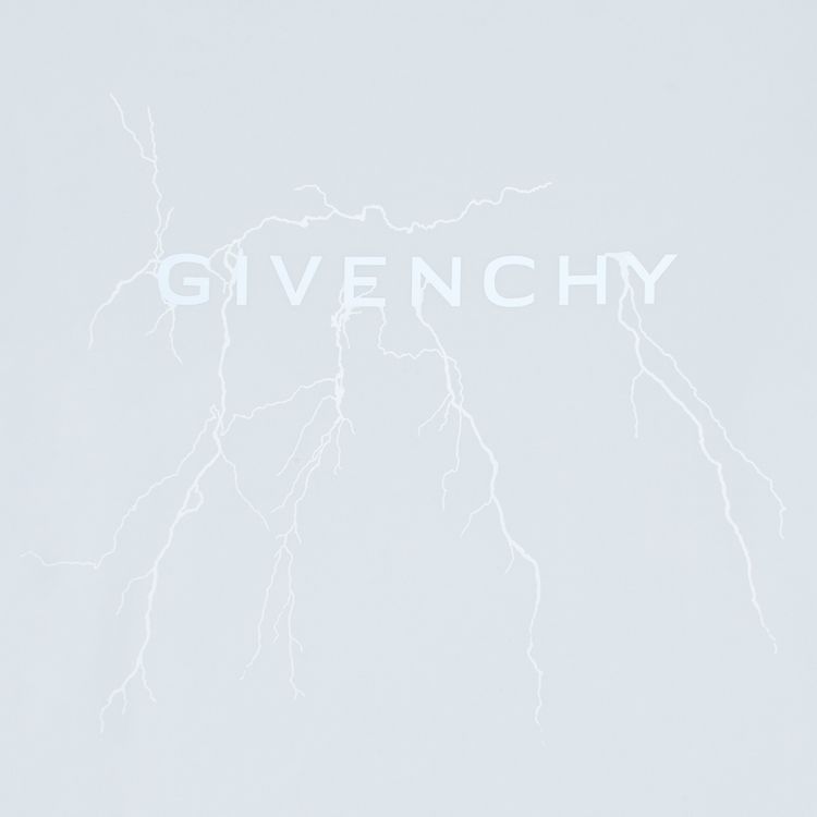 Givenchy Logo Print T Shirt White