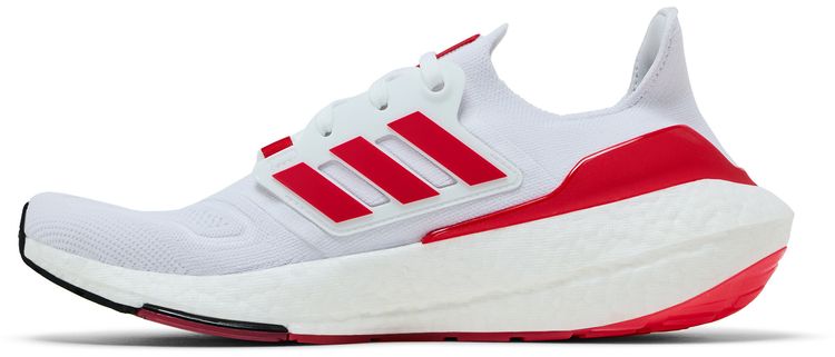 adidas UltraBoost 22 White Vivid Red